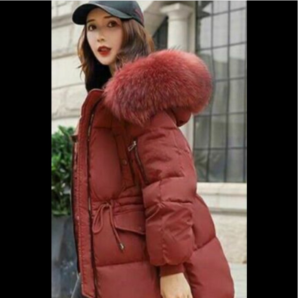 Bitten puffer coat💕